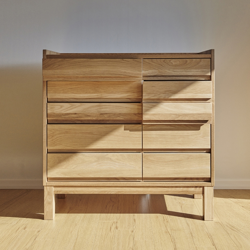 urbanworks basic oak drawer - two way